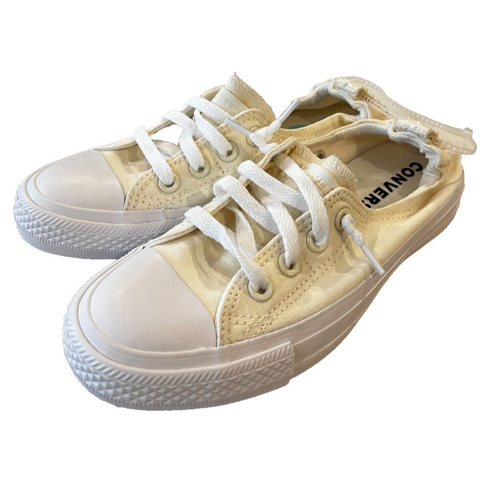 Converse CTAS Shoreline Slip On Shoes Egret White A07714F Womens Size 6 NEW